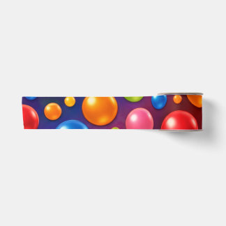 groovy polka dots  satin ribbon