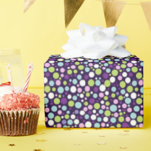 Groovy Polka Dots Wrapping Paper