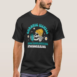 Groovy POTS Warrior POTS Fighter POTS Awareness Da T-Shirt