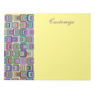 Groovy psychedelic hippie-style Thunder_Cove Notepad