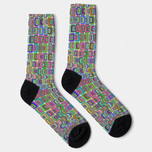 Groovy psychedelic hippie-style Thunder_Cove Socks