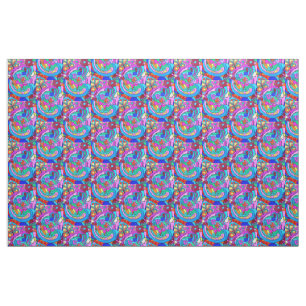 groovy psychedelic peace and love fabric