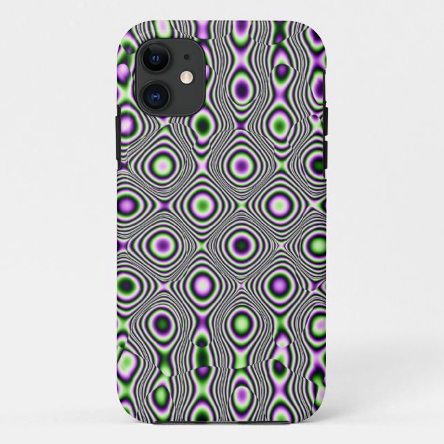 Groovy Psychedelic Trip Optical Art Case-Mate iPhone Case (Back)