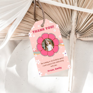  Groovy Rainbow Birthday Party Thank You  Gift Tags