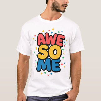 Groovy Retro Awesome Typography 70s Vintage Aesthe T-Shirt