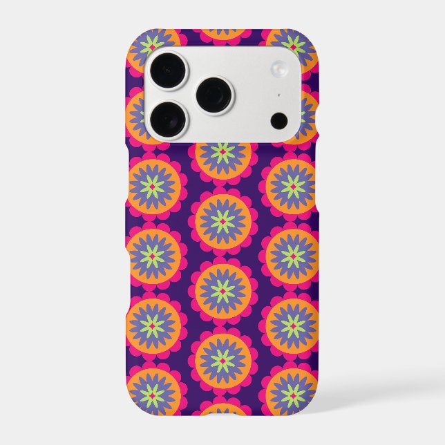 Groovy Retro Botanical Pattern Artwork (Back)