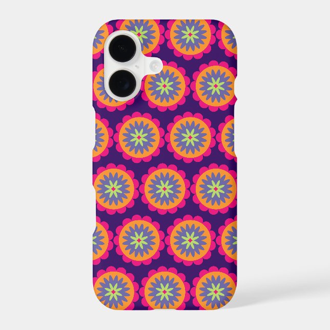 Groovy Retro Botanical Pattern Artwork (Back)