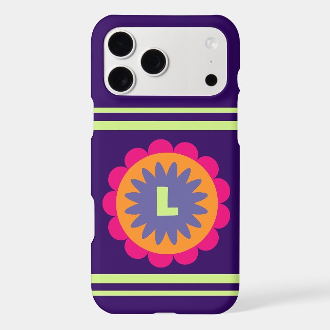Groovy Retro Botanical Pattern Artwork (Back)