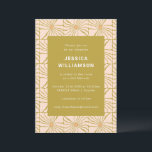 Groovy Retro Chartreuse Botanical Bat Mitzvah  Invitation<br><div class="desc">Groovy Retro Peach Chartreuse Botanical Trendy Bat Mitzvah Invitation</div>