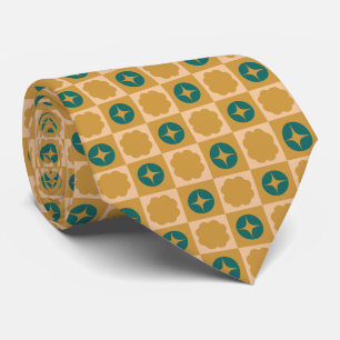 Groovy Retro Chequerboard, Y2K 90s Tie