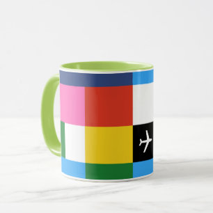 Groovy Retro Jet Age Mug