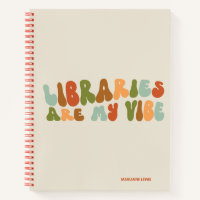 Groovy Retro Libraries Are My Vibe, Book Librarian