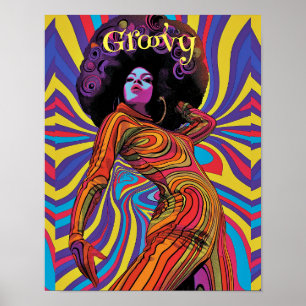 Groovy Retro Poster