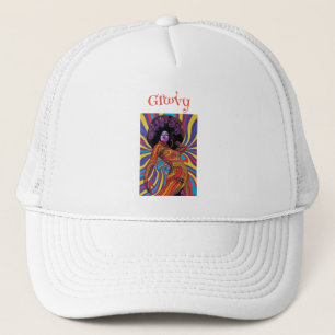 Groovy Retro Trucker Hat