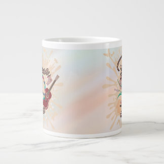 groovy Retro vibes Large Coffee Mug