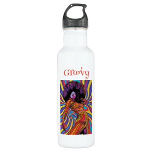 Groovy Retro Water Bottle