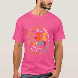 Groovy RTI Support Team T Response Intervention Te T-Shirt