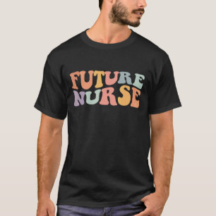 Groovy School Nurse School Nurse Nurse Grad T-Shirt