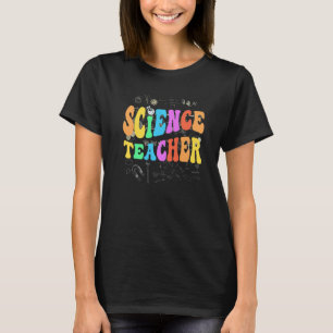 Groovy SCIENCE TEACHER Technology Squad STEM Teach T-Shirt