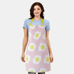 Groovy scrambled eggs. apron