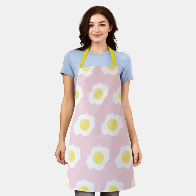 Groovy scrambled eggs. apron (Worn)