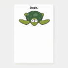 Groovy Sea Turtle Cartoon, Funny Ocean “Dude"