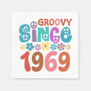 Groovy Since 1969 Napkin