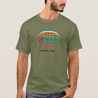 Groovy Since 1975 Customisable 50 Year Old T-Shirt