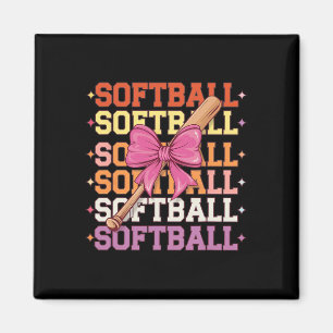 Groovy Softll Coquette Bow Softll Lover Softll _2 Magnet