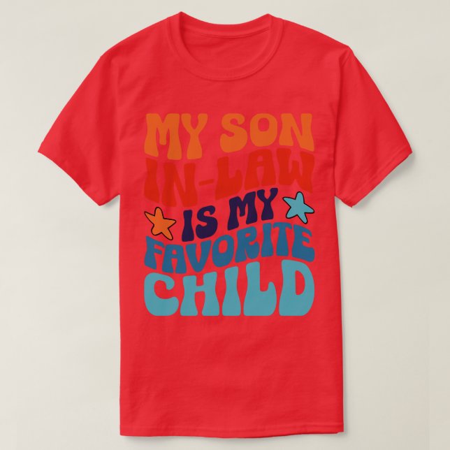 Groovy Son In Law 1 T-Shirt (Design Front)