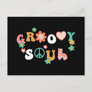 Groovy Soul Holiday Postcard
