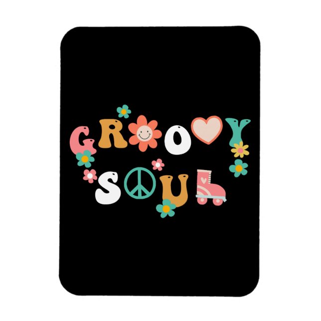 Groovy Soul Magnet (Vertical)
