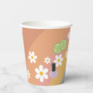 Groovy Spa Birthday Paper cup