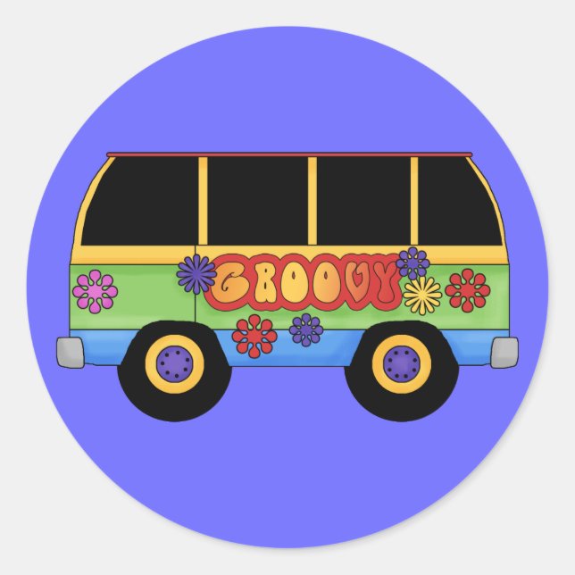 Groovy stickers (Front)