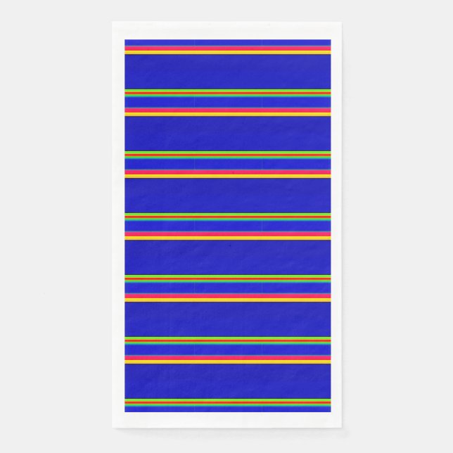 groovy stripes napkin (Front)