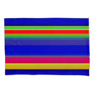 groovy stripes pillowcase