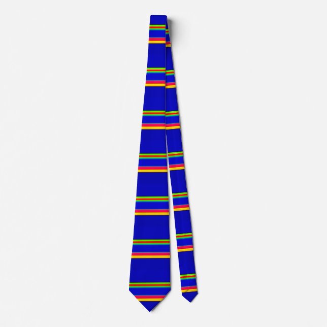 groovy stripes tie (Front)