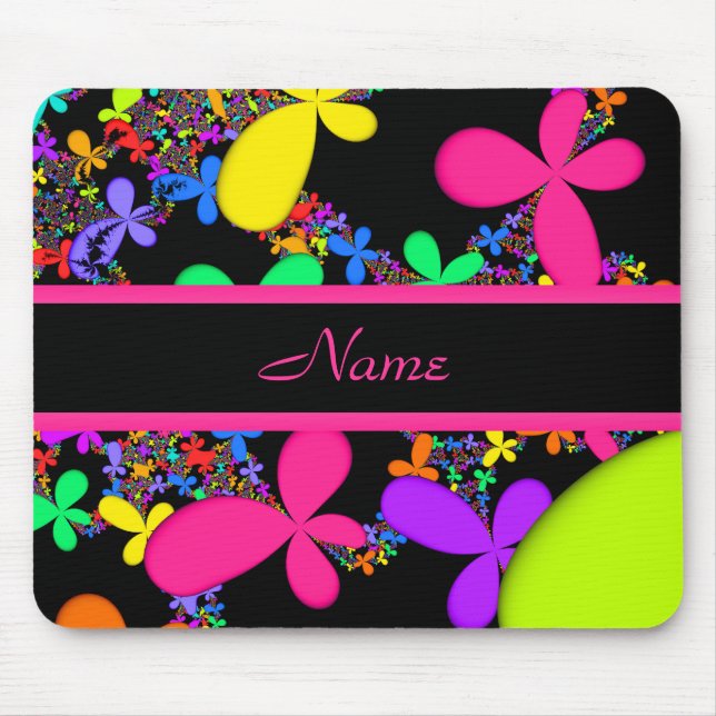 Groovy Summer Personalised Mousepad (Front)