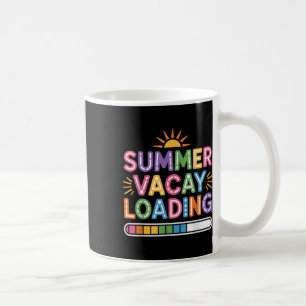 Groovy Summer Vacay Loading Teacher Week Last Day  Coffee Mug