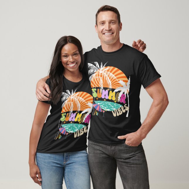 Groovy Summer Vibes T-Shirt (Unisex)