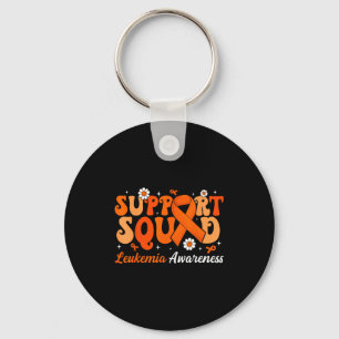 Groovy Support Squad Leukaemia Awareness Month Vio Key Ring