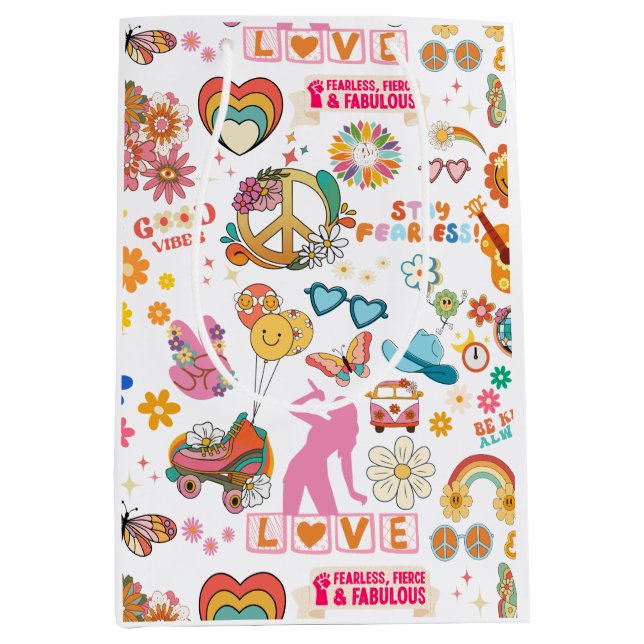 GROOVY SWIFT-STYLE DECOR GIFT BAG (Front)