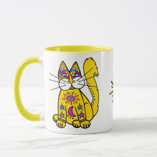 Groovy Tat Cat Mug