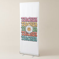Groovy Teacher Cute Daisy Flower Retro Back School