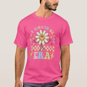Groovy Teacher Student In My Eighth Grade Era Back T-Shirt