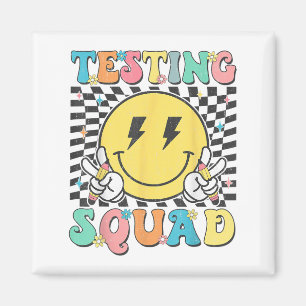 Groovy Test Day Testing Squad Motivation Teacher S Magnet