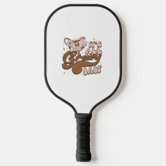 Groovy Thanksgiving It's All Gravy Baby Thankful G Pickleball Paddle