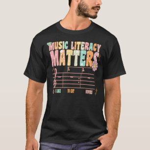 Groovy Theatre Vibes Teacher Women Kids Auditorium T-Shirt