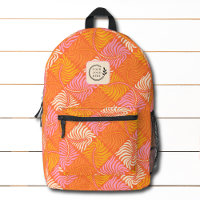 Groovy Topical Floral Add Logo Corporate