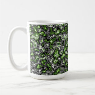 Groovy Trippy Grungy Funky Abstract Agender Pride Coffee Mug